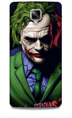 MAPPLE Back Cover for One Plus 3T (Joker Printed / Designer)