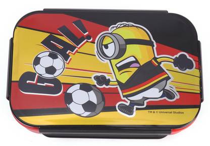 MINIONS Goal steel Lunch Box 1 Containers Lunch Box