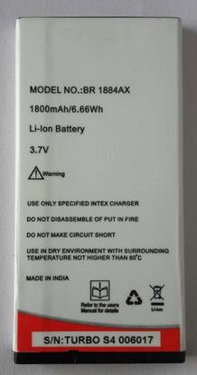 DealFreez Mobile Battery For  Intex Turbo S1 / S4 (BR1884AX)