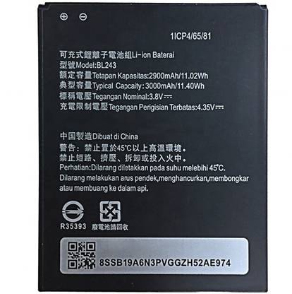 Otd Mobile Battery For Lenovo K3 Note 000 K50a40 K50 T5 Bl243 2900mah Price In India Buy Otd Mobile Battery For Lenovo K3 Note 000 K50a40 K50 T5 Bl243 2900mah Online At Flipkart Com