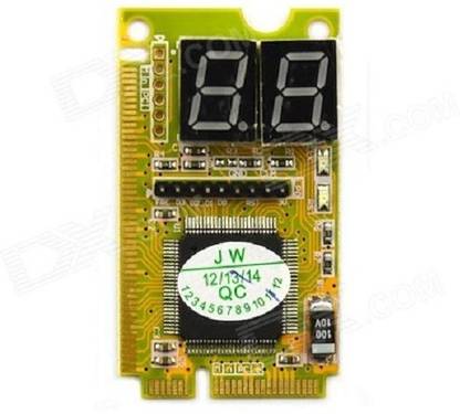 TECHGEAR Diagnostic Post Card USB Mini PCI-E PCI LPC PC Analyzer Tester AM1Socket Mini-ATX GeForce 7025 Chipset DDR2 Motherboard for Desktop