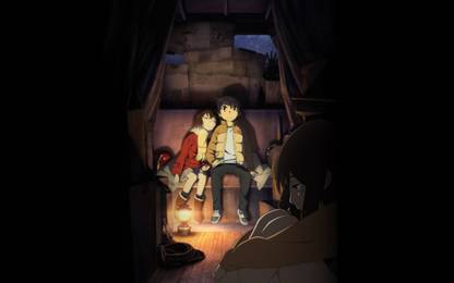 Athah Anime ERASED Boku Dake Ga Inai Machi Satoru Fujinuma Kayo Hinazuki Airi Katagiri 13*19 inches Wall Poster Matte Finish Paper Print
