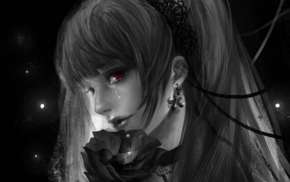 Athah Anime Death Note Misa Amane 13*19 inches Wall Poster Matte Finish Paper Print