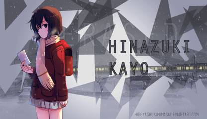 Athah Anime ERASED Kayo Hinazuki 13*19 inches Wall Poster Matte Finish Paper Print