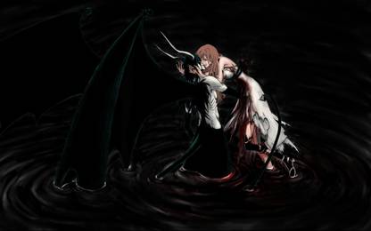 Athah Anime Bleach Orihime Inoue Ulquiorra Cifer 13*19 inches Wall Poster Matte Finish Paper Print