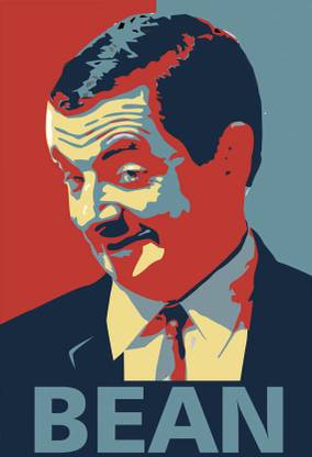 Mr. Bean Poster Paper Print