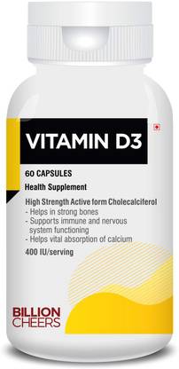 Billion Cheers Vitamin D3