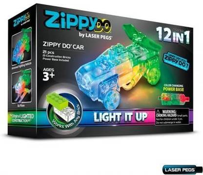 Laser Pegs Zippy Do 12 in 1 Building Set