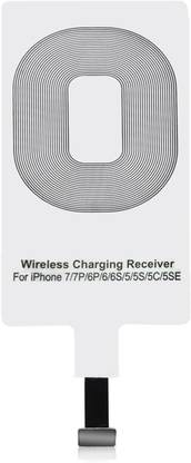 ALLEXTREME 5V 1000mAh Lightening Port Wireless Mobile Charging Receiver Qi Charger Adapter Chip Compatible with iPhone 7 7Plus 6S Plus 6 5SE Charging Pad
