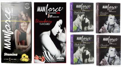 MANFORCE Stay Long Condom Set (Free Stay Long Gel) Condom