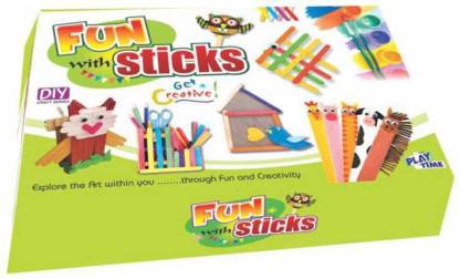 shubhcollection Leaning get creative Fun with stick (Do it Yourself) (Multicolor)