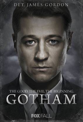 Gotham Tv Series Poster for Room & Office Paper Print