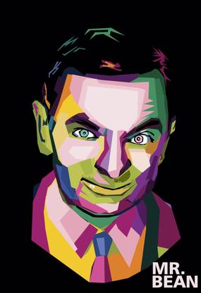Mr. Bean Poster Paper Print