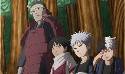 Athah Anime Naruto Hashirama Senju Tobirama Senju Itama Senju Butsuma Senju 13*19 inches Wall Poster Matte Finish Paper Print