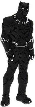 MARVEL Black Panther Avengers Soft Touch Pvc Magnet Character