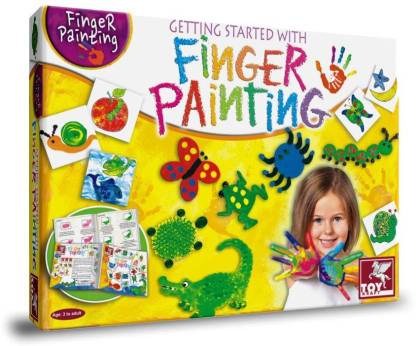 Easy Way Getting Started with Finger Painting