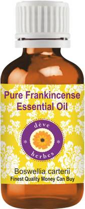 deve herbes Pure Frankincense Essential Oil 30ml (Boswellia Carterii) 100% Pure & Natural