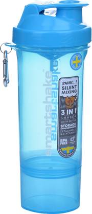 Smartshake Slim 500 Ml - Neon Blue 500 ml Shaker