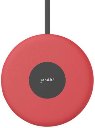 Pebble Sense Wireless Charging Pad Red Charging Pad