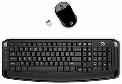 HP Wireless Keyboard and Mouse 300 Wireless Standard Laptop Keyboard