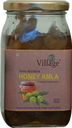 My Village Amla Murabba & Honey Amla & Indian Gooseberry in Pure Honey