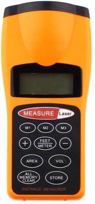 Zahuu PSAH-3355 LCD Digital Ultrasonic Laser Distance Area Volume Meter Measurer Non-magnetic Engineer's Precision Level