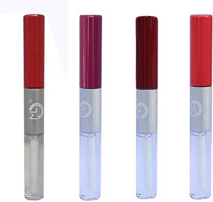 MATTLOOK Color Stay 2 in 1 Liquid Lipstick (Pack of 4)LM