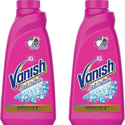 Vanish oxi action stain removal 800 ml (pack of 2) Liquid Detergent