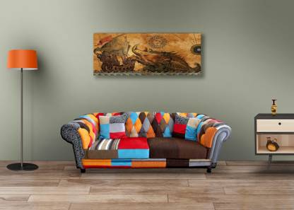 The Craft Company Lila Paintings Canvas 20 inch x 36 inch Painting