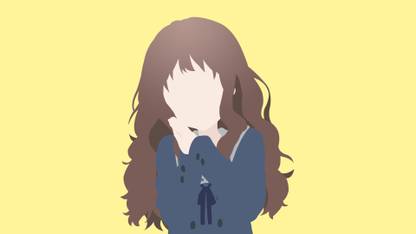 Athah Anime Beyond the Boundary Ai Shindou Kyoukai no Kanata Minimalist 13*19 inches Wall Poster Matte Finish Paper Print