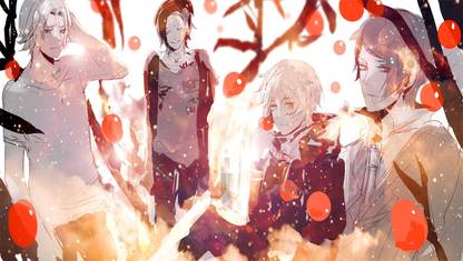 Athah Anime Tokyo Ghoul Uta Suu Tsukiyama Kazuichi Banjou Ken Kaneki 13*19 inches Wall Poster Matte Finish Paper Print