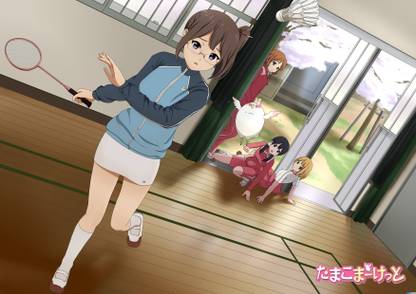 Athah Anime Tamako Market Tamako Kitashirakawa Midori Tokiwa Kanna Makino Shiori Asagiri Dera Mochimazzi 13*19 inches Wall Poster Matte Finish Paper Print