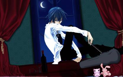 Athah Anime Shugo Chara! Ikuto Tsukiyomi 13*19 inches Wall Poster Matte Finish Paper Print