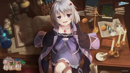 Athah Anime Newton to Ringo no Ki 13*19 inches Wall Poster Matte Finish Paper Print