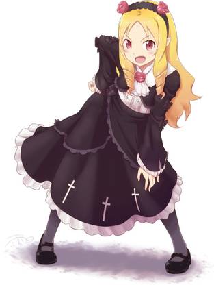 Athah Anime EroManga-Sensei Elf Yamada Cosplay 13*19 inches Wall Poster Matte Finish Paper Print