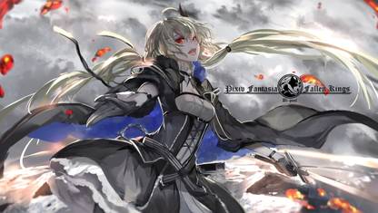 Athah Anime Pixiv Fantasia Fallen Kings 13*19 inches Wall Poster Matte Finish Paper Print