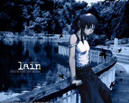Athah Anime Serial Experiments Lain Lain Iwakura 13*19 inches Wall Poster Matte Finish Paper Print