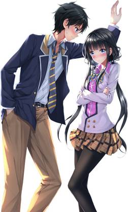 Athah Anime Masamune-kun's Revenge Aki Adagaki Masamune Makabe 13*19 inches Wall Poster Matte Finish Paper Print