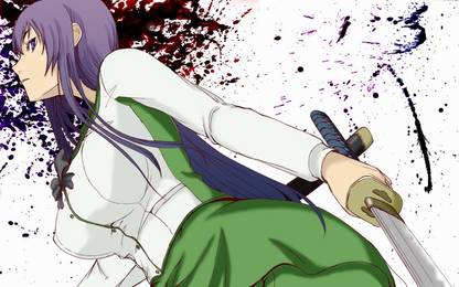 Athah Anime Highschool Of The Dead Saeko Busujima 13*19 inches Wall Poster Matte Finish Paper Print