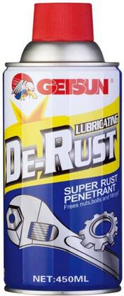 GETSUN DE-RUST Lubricating Spray - G-2012 Rust Removal Aerosol Spray