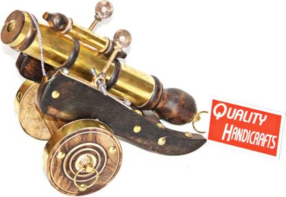 QUALITY HANDICRAFTS WOODEN ANTIQUE TOP SHOWPIECE FOR HOME DECOR Decorative Showpiece  -  22.8 cm