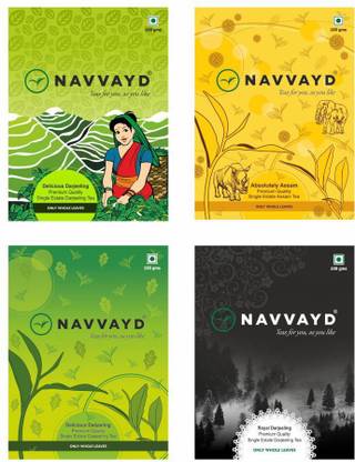 Navvayd Plain Tea Combo Green Tea Pouch