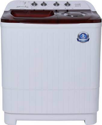 Avoir 7.5 kg Semi Automatic Top Load Washing Machine Red, White