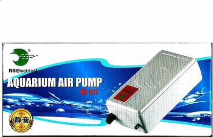 RS ELECRICAL Rs-312 Fish Tank Emergency Oxygen Air Pump ( Power + Battery Backup ) Original Dual Mode Oxygen Pump Air Aquarium Pump