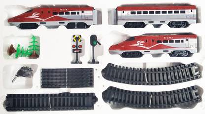 Nightstar Metro Bullet Train With Track Lock Set For Childern (Min. Age 3 Yrs)