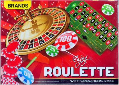 pari enterprises Roulette with croupiers rake Board Game Board Game Party & Fun Board Game