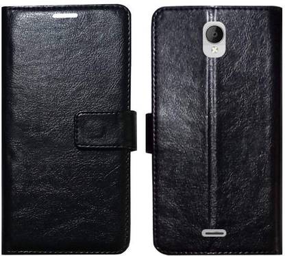 MAXSHOPY Flip Cover for Micromax Spark Go