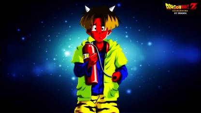 Athah Anime Dragon Ball Z Dragon Ball Saike Demon 13*19 inches Wall Poster Matte Finish Paper Print