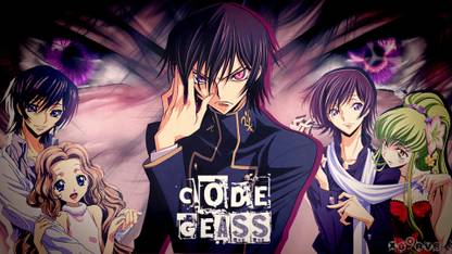 Athah Anime Code Geass Lelouch Lamperouge Nunnally Lamperouge C.C. 13*19 inches Wall Poster Matte Finish Paper Print