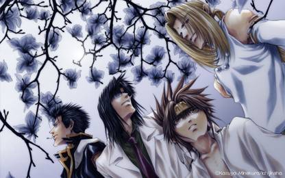Athah Anime Saiyuki Kenren Goku Konzen Douji Tenpou Gensui Saiyuki Gaiden 13*19 inches Wall Poster Matte Finish Paper Print